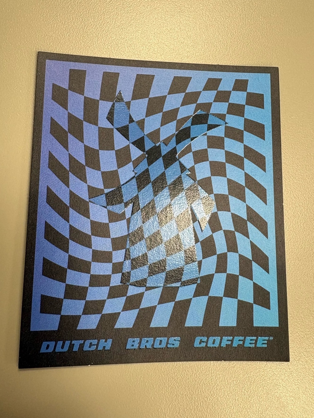 Dutch Bros Sticker - Glow in the dark